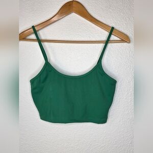 BeachRiot Women's Sport/Swim Top, Green, Size Medium